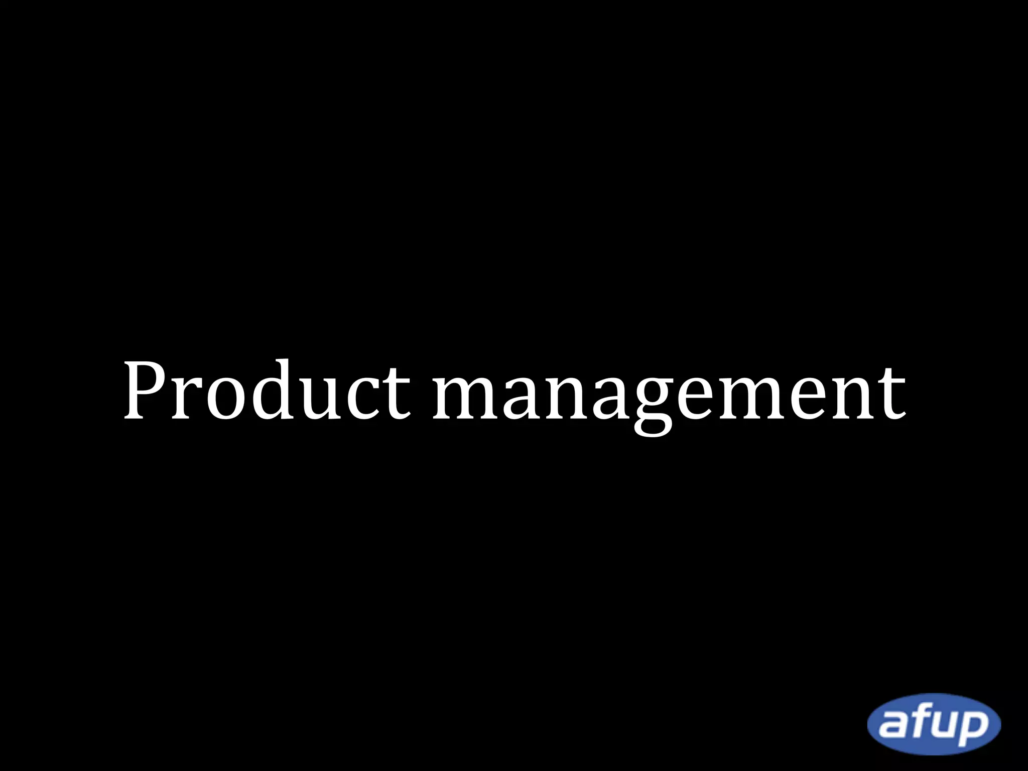 Product management

 