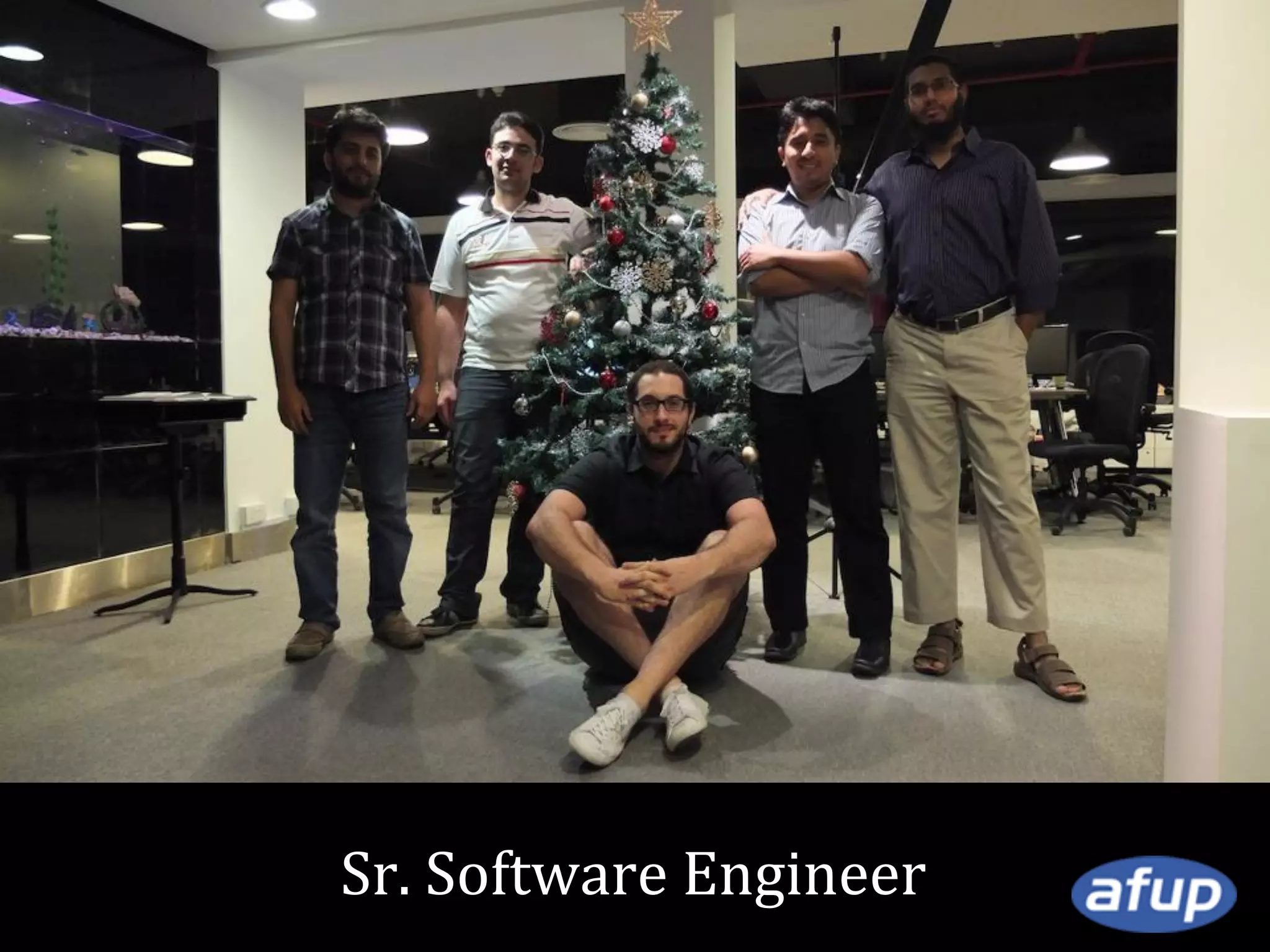 Sr. Software Engineer

 