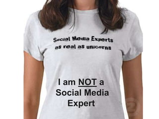I am NOT a<br /> Social Media Expert<br />