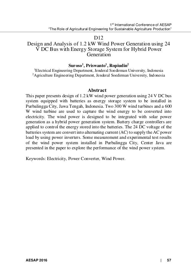 The role of agricultural engineering for sustaninable agriculture pro…