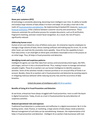 The Role of AI in Fraud Prevention and Detection_Enhancing Compliance ...