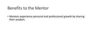The Role of a Mentor in a Mentee's.pptx