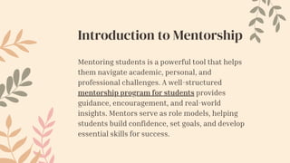 The Role of a Mentor in a Student’s Success (1).pdf
