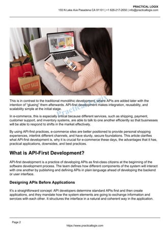 The Role of API-First Development in Modern e Commerce Web Applications.pdf