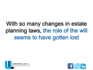 The Role of a Will in Vermont