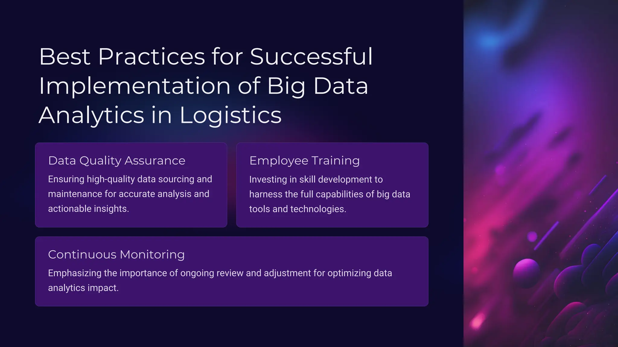 The Role of Big Data Analytics in Logistics | PDF