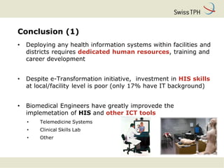 The role of biomedical engineers in the introduction and maintenance of ...