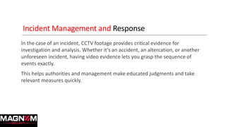 The Role of CCTV (Closed-Circuit Television) in Workplace Safety | PPT