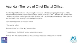 The role of chief digital officer | PPTX