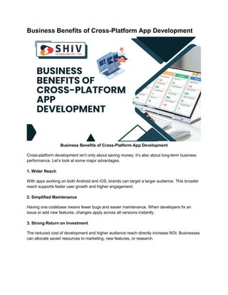 Transforming Business with Cross-Platform Apps | PDF