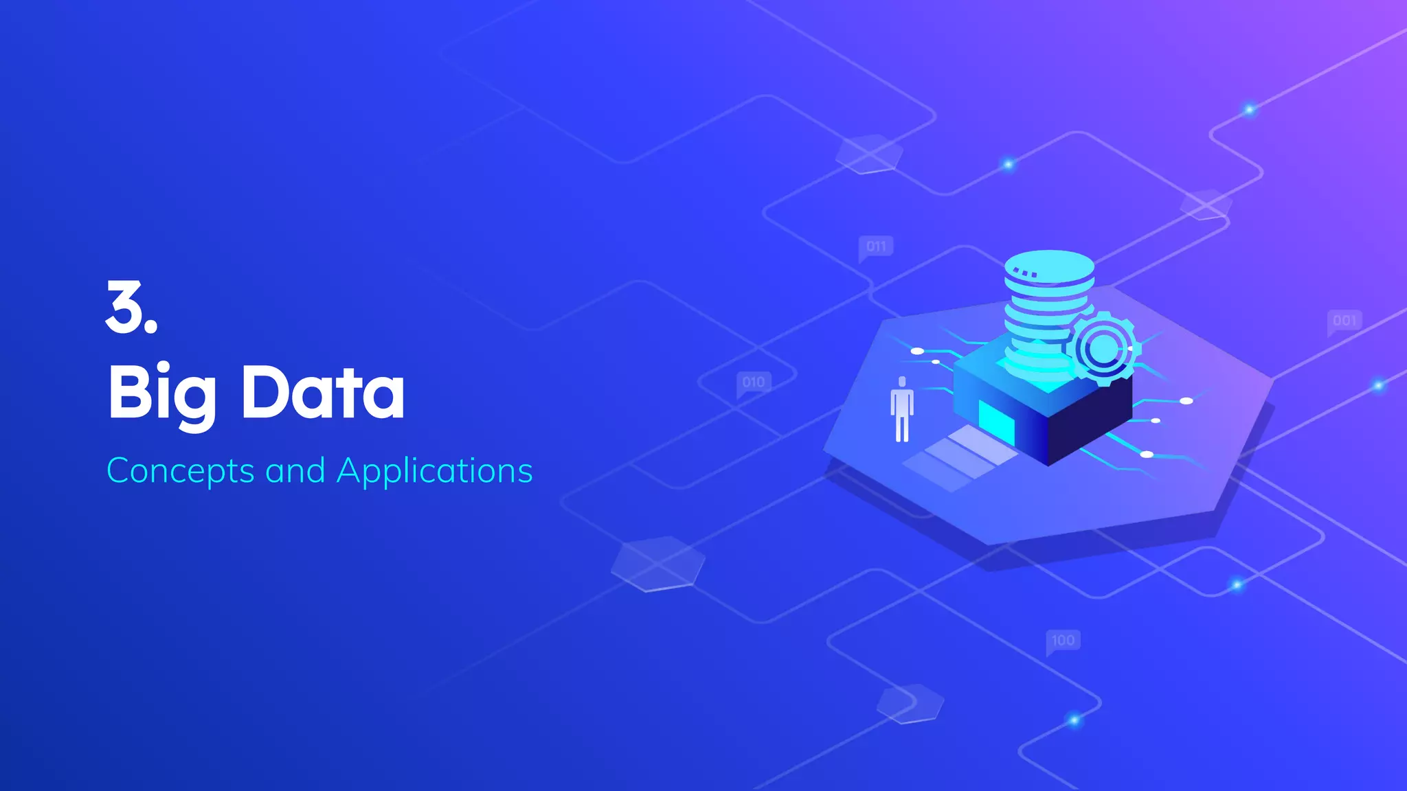 3.
Big Data
Concepts and Applications
 