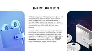 The Role of DeFi Wallets in the Web3 Ecosystem | PDF