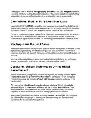 The Role of Digital Financial Services in Strengthening Government ...