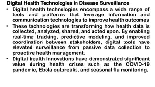 The Role of Digital Health Technologies in Disease Surveillance..pptx
