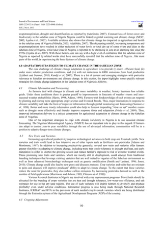 The role of extension in agricultural adaptation to climate | PDF