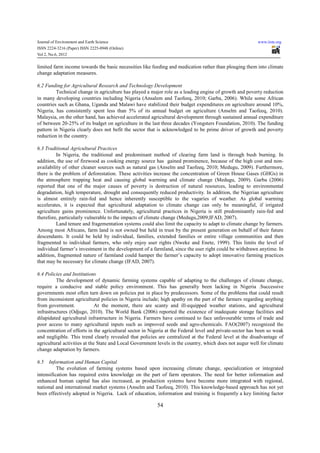 The role of extension in agricultural adaptation to climate | PDF