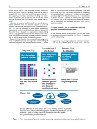 The role of genomic medicine in transforming healthcare | PDF