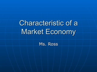 The Role Of Government In A Market Economy