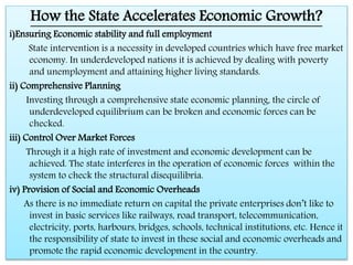 The Role Of Government In Economic Development