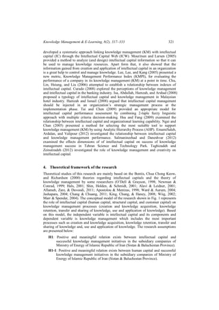 The role of intellectual capital in promoting knowledge management ...