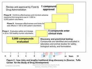The Role of Bioinformatics in The Drug Discovery Process | PPTX