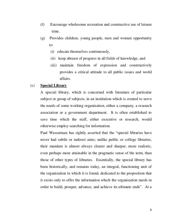 Essay usage library picture