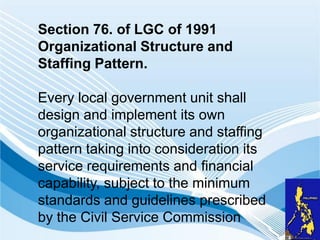 The Role of Local Government | PDF