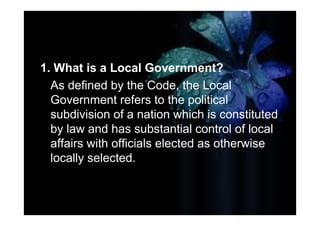 The Role of Local Government in Development | PDF