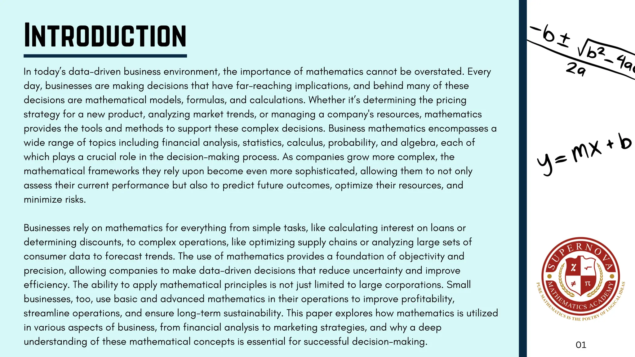 The Role of Mathematics in Business Decision Making.pdf