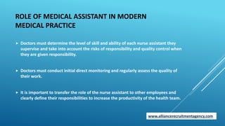 The Role Of Medical Assistant In Modern Medical Practice.pptx