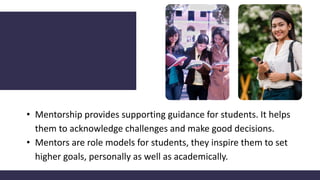 The Role of Mentorship for Students’ Success Sri Chaitanya’s ...