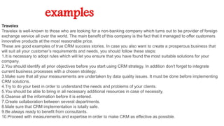 The role of mis in crm