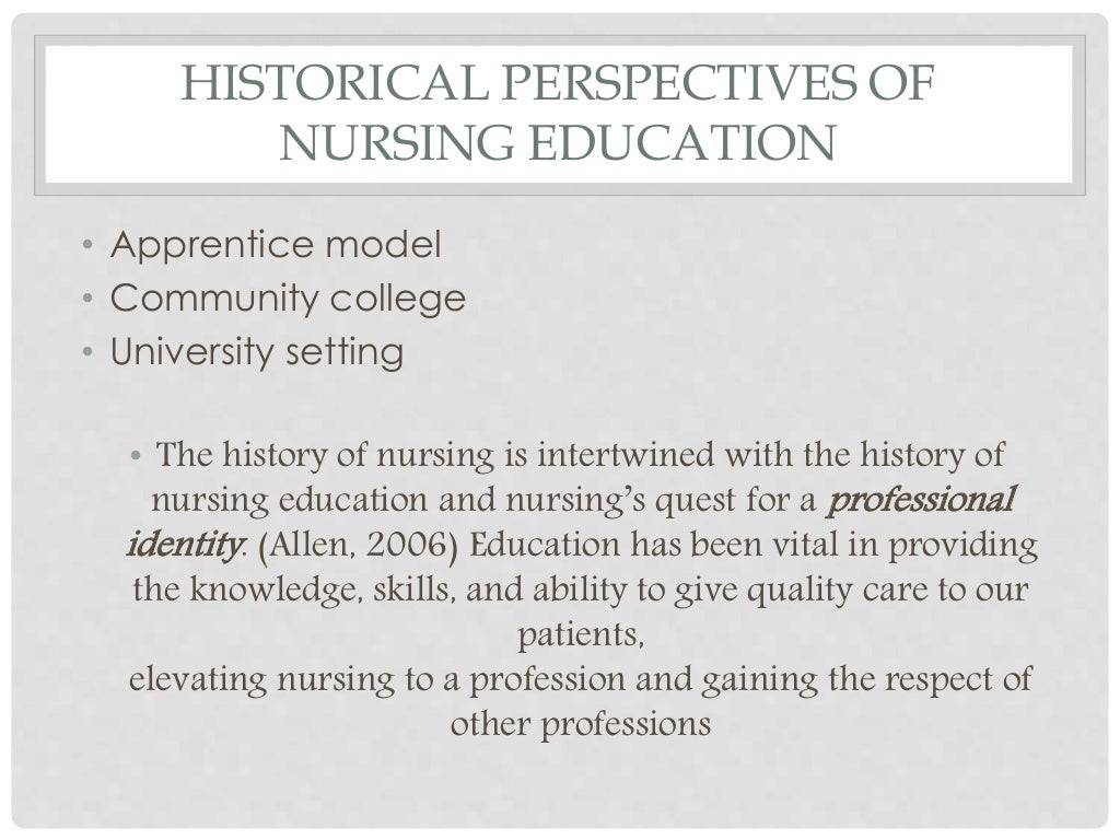 The role of nurse educator