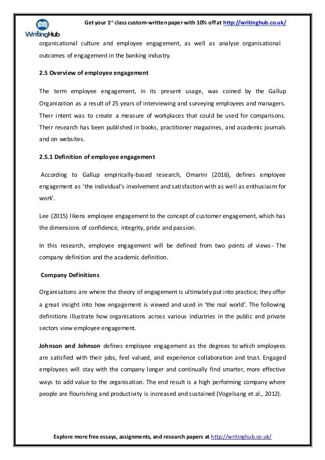 Dissertation organisational behaviour definition