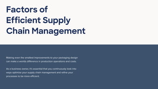The Role of Packaging in Supply Chain Management.pdf