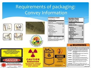 The role of packaging in the supply chain | PPTX