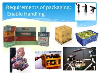 The role of packaging in the supply chain | PPTX
