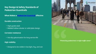 The Role of Pedestrian Guardrails in Safe Highway & Flyover ...