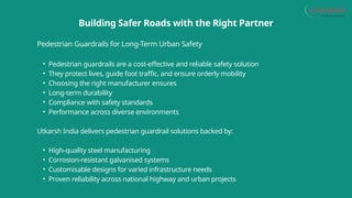 The Role of Pedestrian Guardrails in Safe Highway & Flyover ...