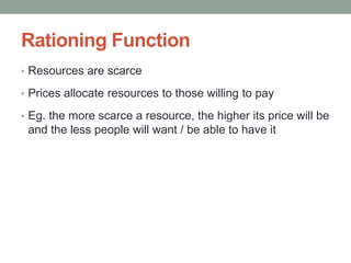 The Role of Prices.ppt