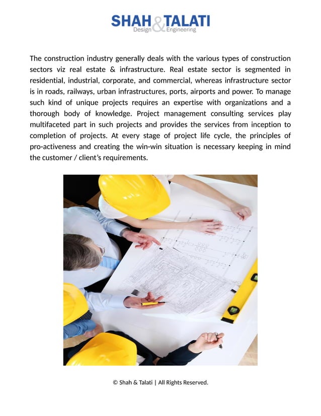The Role Of Project Management Consultants PDF