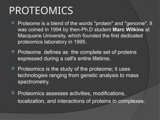 The Role Of Proteomics In Drug Discovery And Development (1).pptx