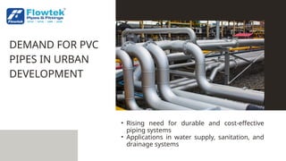 The Role of PVC Pipe Manufacturers in Rajasthan’s Rapid Urbanization.pptx