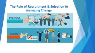 The Role of Recruitment & Selection in
Managing Change
 