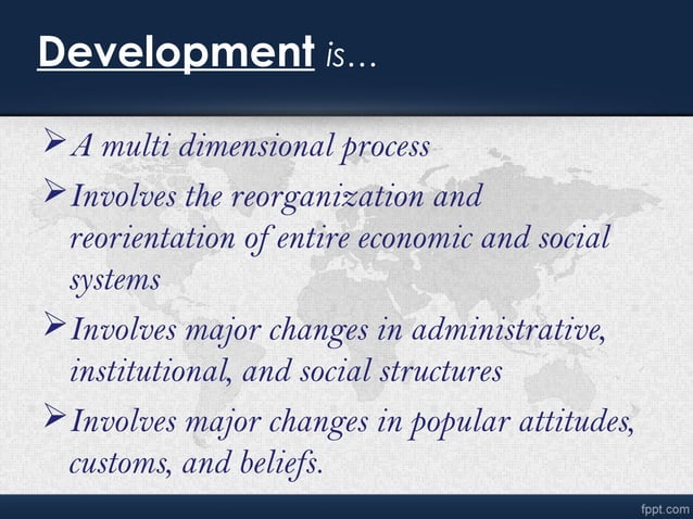 The Role Of Science And Technology In Development