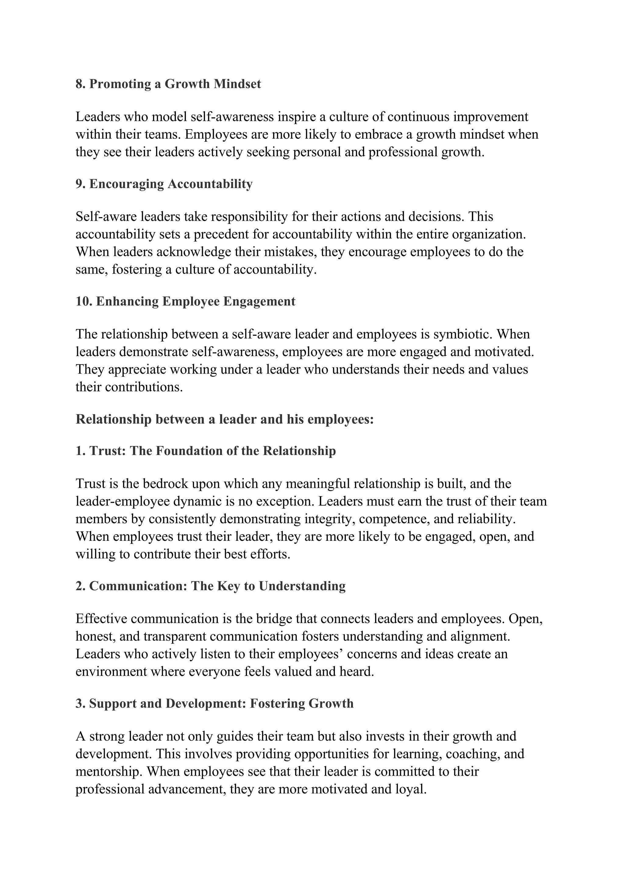 The Role of Self-Awareness in Leadership Development | The Entrepreneur ...