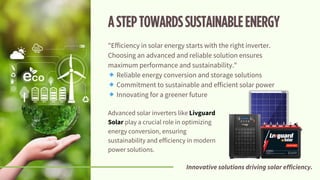 The Role Of Solar Inverters In Energy Efficiency | PDF