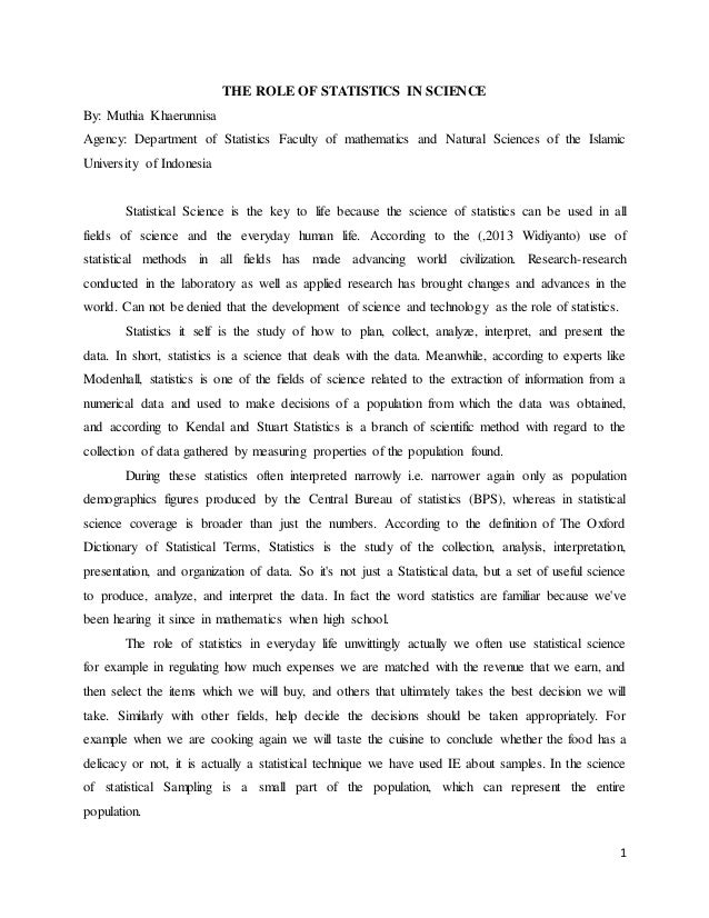 Statistics Essays | WOW Essays