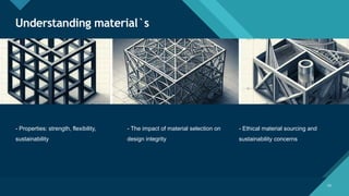 Structural Material Design The Role of Structure and Materials in Design.pptx