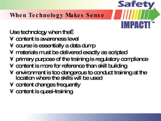 The Role Of Technology In Safety Training | PPT